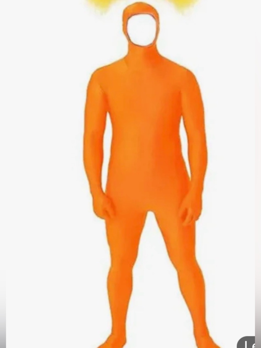 Lorax Jumpsuit Halloween Costume Size Adult L